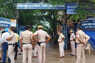 DSGMC election voting in burari sarvodaya kanya vidyalaya