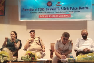 Dwarka South Police Public Meeting
