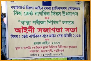 bangaigaon-celebrates-world-senior-citizens-day-etv-bharat-assam