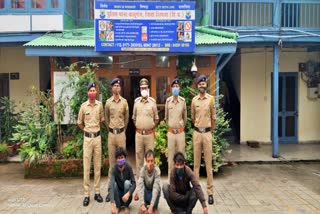 पुलिस ने तीन आरोपियों को किया गिरफ्तार