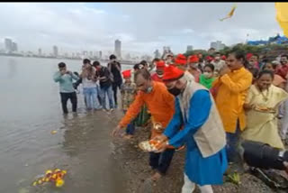 narali pornima celebrated with enthusiasm in Seaside