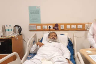 anil vij fall sick