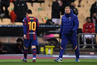 FC Barcelona  Ronald Koeman  Lionel Messi  റൊണാൾഡ് കൂമാൻ  ലയണല്‍ മെസി  ബാഴ്‌സലോണ