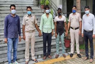 Delhi Police arrested two accused in connection with the robbery from the cab driver