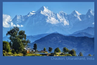 Chaukori hill station in the Pithoragarh district Uttarakhand