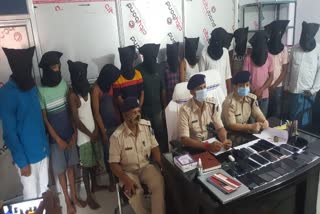 14 cyber criminals arrested in deoghar