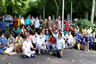 Upnl Staff of Sushila Tiwari Hospital