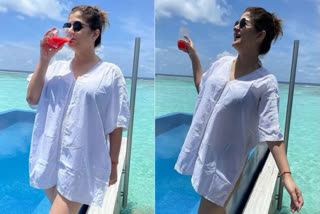 srabanti chatterjee posted pictures of her maldives vacation