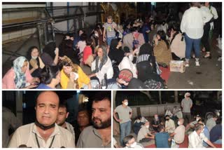 Demonstration of Afghan refugees present in India in Delhi, Additional DCP arrived late at night to meet