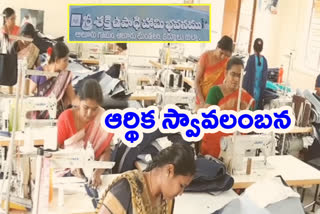 women's earns with stitching at aaluru