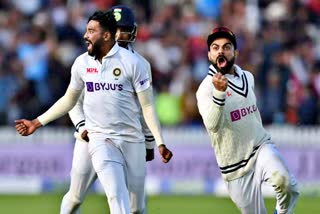 Mohammad Siraj  मोहम्मद सिराज  IND VS ENG  भारत और इंग्लैंड के बीच तीसरा टेस्ट  India vs England 3rd Test  कप्तान विराट कोहली  Captain Virat Kohli