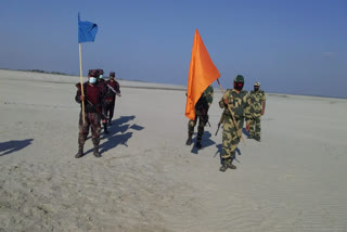 BSF helps Bangladesh Border Guard jawans surrounded by miscreants