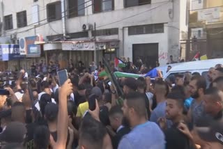 Funeral of teenage boy killed by Israeli forces