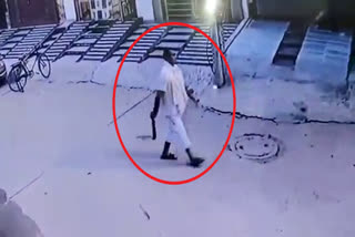 gurugram murder cctv