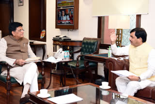 Bihar minister Shahnawaz Hussain meets Piyush Goyal , demands two textile parks
