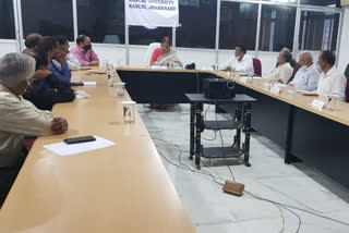 ru syndicate emergency meeting in ranchi