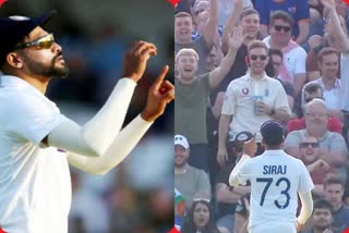 india vs England headingley test  india vs England  English crowd  throw ball at Mohammed Siraj  मोहम्मद सिराज पर गेंद फेंकी  India Tour Of England 2021  India Vs England 2021  Indian Cricket Team  Mohammed Siraj