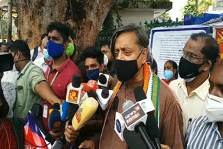 Shashi Tharoor urges post covid treatment to be free for APL  Free post covid treatment for APL section  സൗജന്യ കൊവിഡാനാന്തര ചികിത്സ  കൊവിഡാനന്തര ചികിത്സ  ശശി തരൂർ എംപി  Sasi Tharoor MP