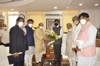 CM Basavaraja Bommai meeting with union ministers