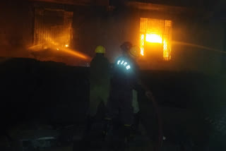 Massive fire breaks out at chemical factory near shankar road in delhi