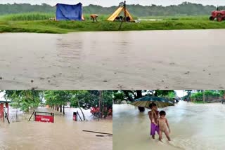 3 lakh cusec of water released from Valmiki Gandak barrage