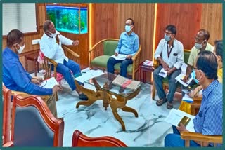 Fisheries department review meeting