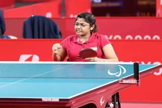 Joyce de Oliveira  Bhavina Patel  Bhavina Patel storms into quarters  Tokyo Paralympics  പാരാലിമ്പിക്‌സ്  ഭവിനബെൻ പട്ടേല്‍  ടേബിള്‍ ടെന്നീസ്  Tokyo Paralympics India  Tokyo Paralympics update