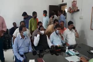 Rajya Sabha MP Netam reached to register FIR against Congress MLA Brihaspati Singh