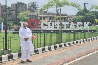 cm naveen pattnaik visit taladanda canal