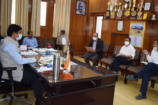 Deputy Commissioner Shimla Aditya Negi held meeting