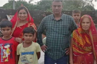 फगानिस्तान से अपने घर बलिया सकुशल लौटे राजेश पांडे