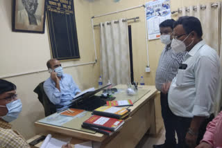 Deputy Commissioner arrived to inspect Tundi Block Office of Dhanbad