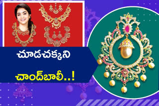 latest jewelry designs, chandbali latest designs