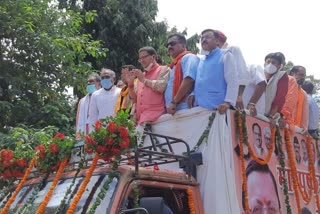 bjp-state-general-secretary-kuldeep-kumar-reached-srinagar-regarding-preparations-for-jan-ashirwad-yatra