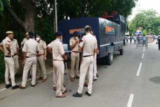 Security tight Chandigarh