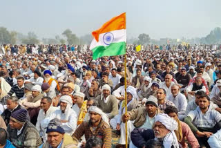 Haryana Kisan Lathi Charge