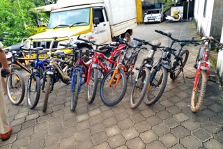 mangalore inspector son's bicycle thieves arrested news