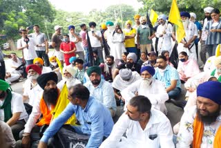 Chandigarh Farmers Protest