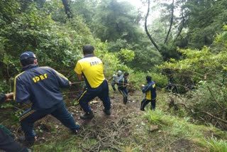 Accident in Nanital