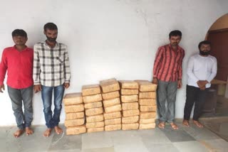 180 किलो गांजा जब्त, 180 kg ganja seized