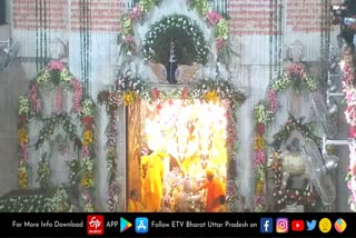 devotees offer prayers at shri krishna janmasthan temple in mathura