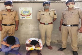 Kullu police arrested a youth with chitta
