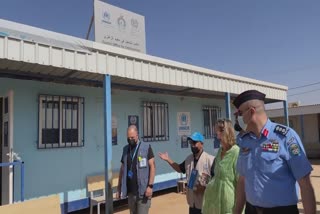 UN official tours Zaatari camp in Jordan