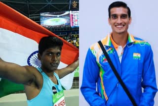 പാരാലിമ്പിക്‌സ്  Paralympicsട  Tokyo Paralympics  മാരിയപ്പൻ തങ്കവേലു  ശരത് കുമാർ  ഹൈജംപ് ടി42 വിഭാഗത്തിൽ മാരിയപ്പൻ തങ്കവേലു വെള്ളി  റിയോ ഒളിമ്പിക്‌സ്  ടോക്കിയോ പാരാലിമ്പിക്‌സ്  Mariyappan Thangavelu