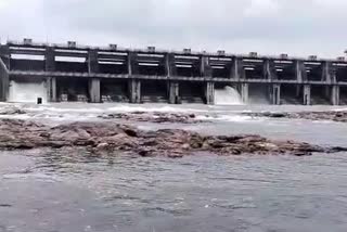 Three gates of Arunavati Dam opened; Discharge of 18 cusecs of water per second