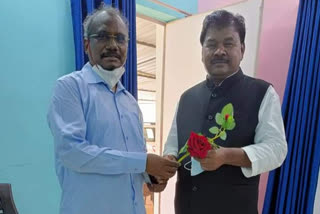 pradip balmuchu meet jpcc executive president in ranchi