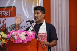 Minister Pijush Hazarika