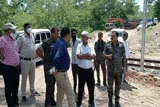 firing at construction site