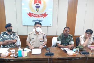 hazaribag police arrested five criminals