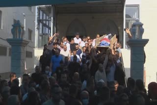 Palestinian killed by Israeli forces buried